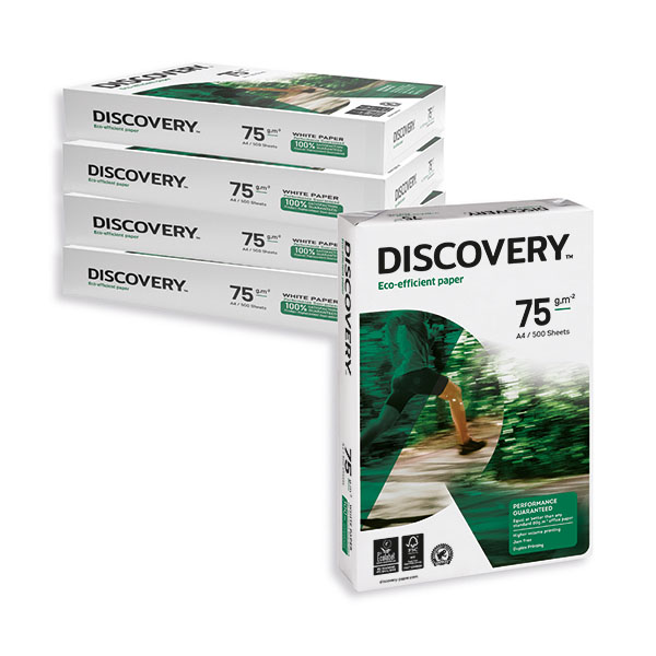 Discovery Wht A4 Paper 75Gsm 5xreams