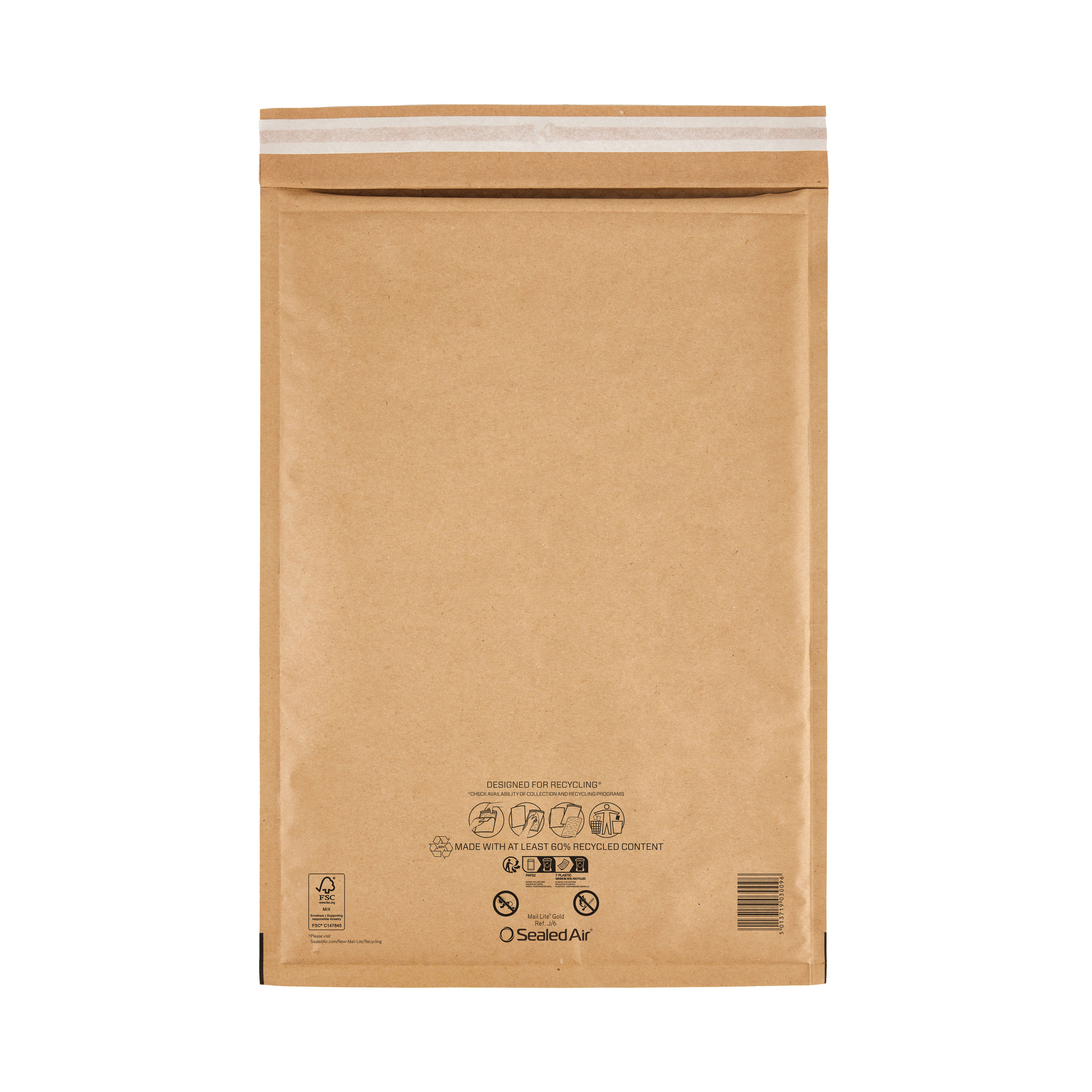 Bubble Postal Bags Gold J/6 Pk100 Bubble Postal Bags Gold J/6 Pk100