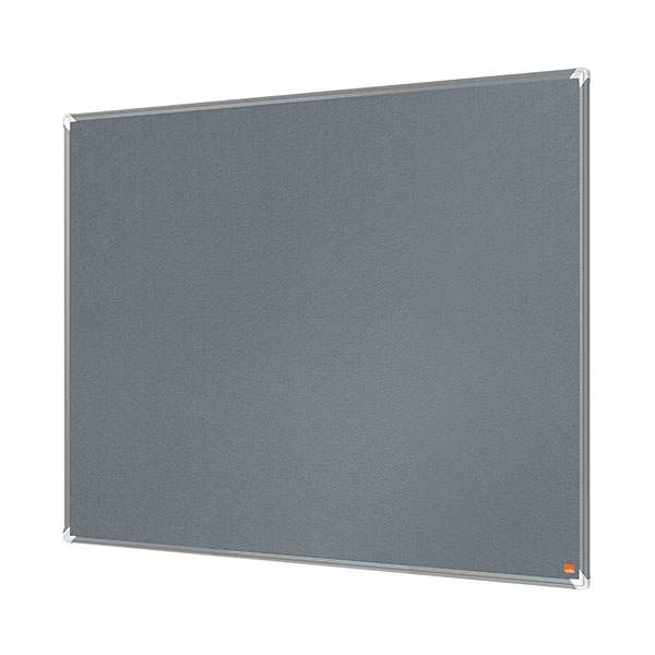 Nobo Prem Plus Felt Brd 900x600 Grey