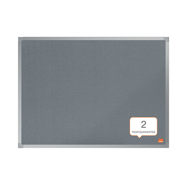 Nobo Essence Felt Board 600x450 Grey