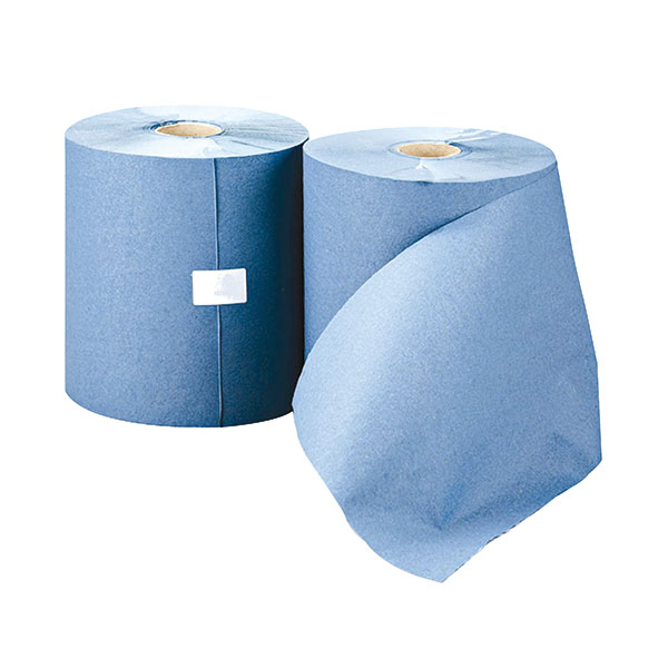 Leonardo Hand Towel Roll Blue Pk6