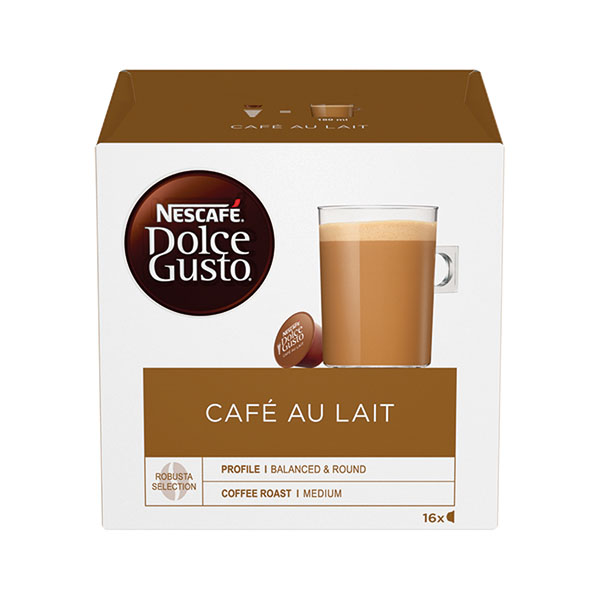 Nescafe DG Cafe Au Lait Capsule Pk48
