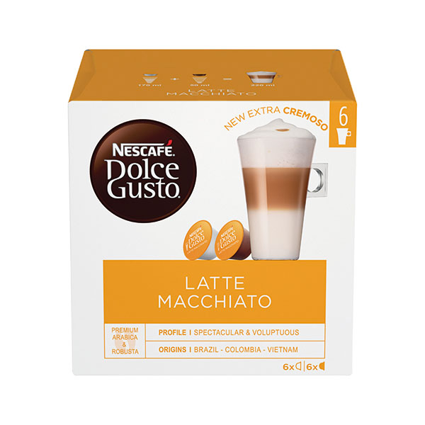 Nescafe DG Latte Macchiato Cap Pk48