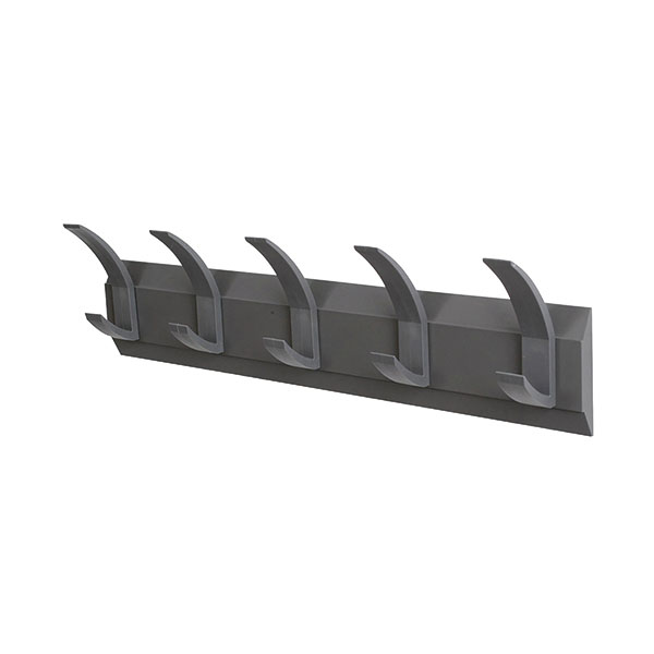 Acorn Wall Coat Rack Grey