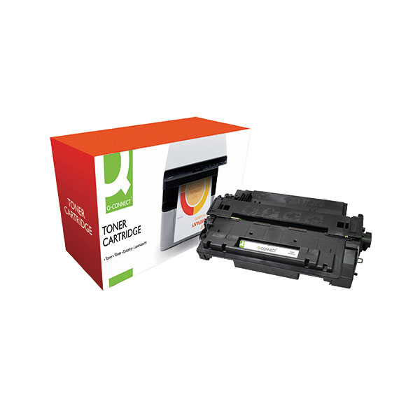 Q-Connect HP 55A Black Toner CE255A