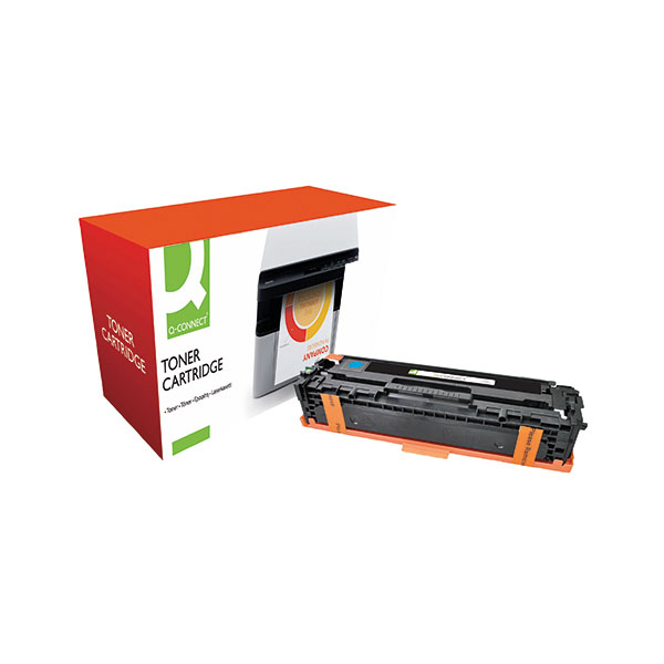 Q-Connect HP 128A Cyan Toner CE321A