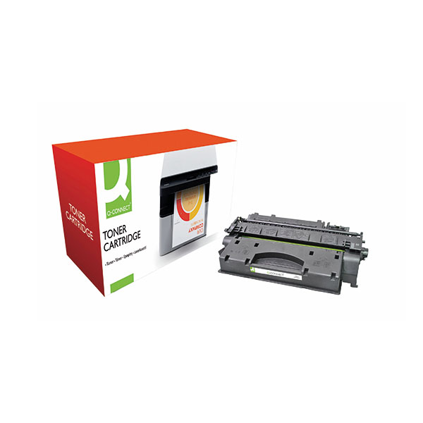 Q-Connect HP 80X Black Toner CF280X