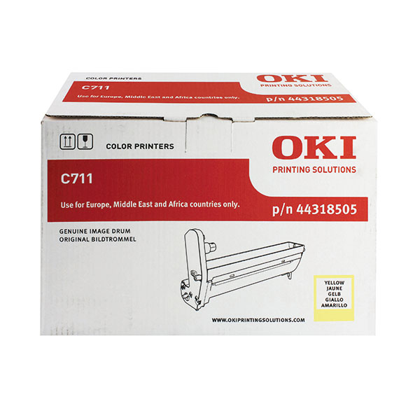 Oki C711 Image Drum Yellow