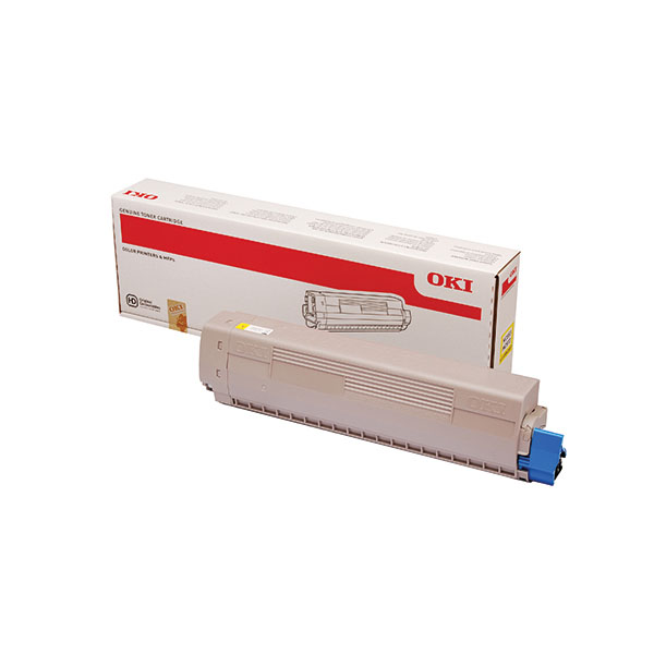 Oki MC853 MC873 Toner Yellow Oki MC853 MC873 Toner Yellow