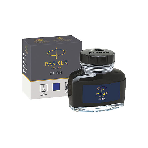 Parker Quink Ink Bottle Blue 2oz