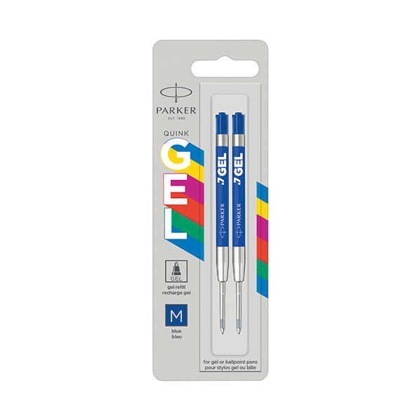 Parker Jotter Orig Gel Ref Blu Pk2