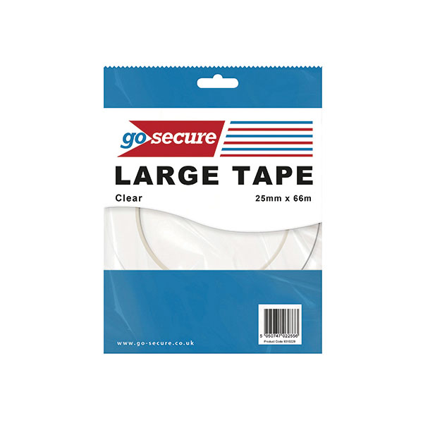 Gosecure Large Tpe 25mmx66m Clr Pk24