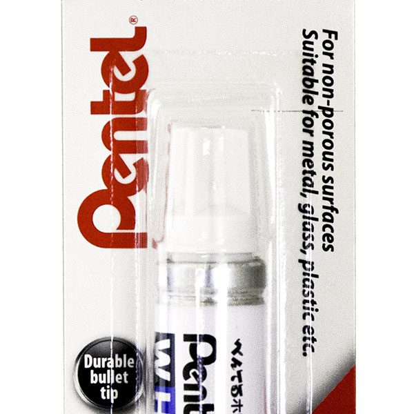 Pentel White Marker Bullet Broad