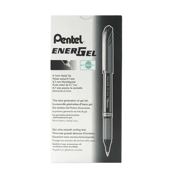 Pentel Energel Rollerball Black