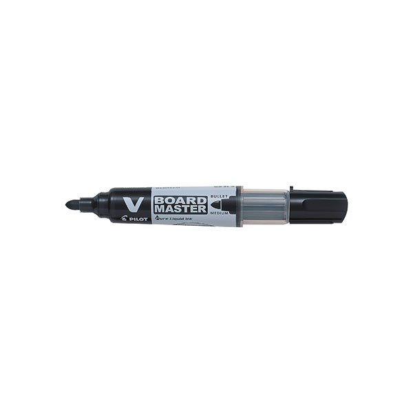 Pilot V-Board Master Bullet Blk Pk10