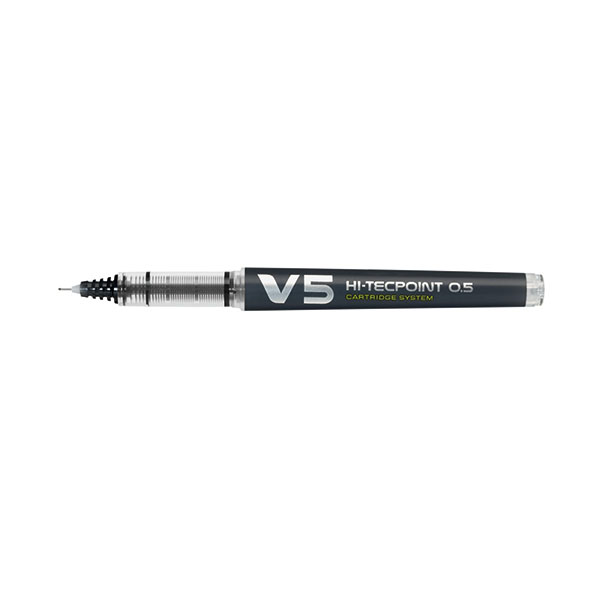 Pilot V5 Cartridge Rball Black Pk10