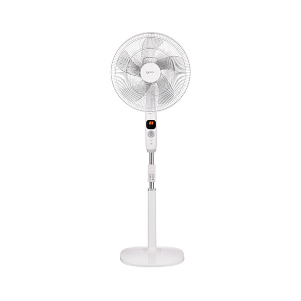 Igenix 16 Inch Pedestal Fan Wht