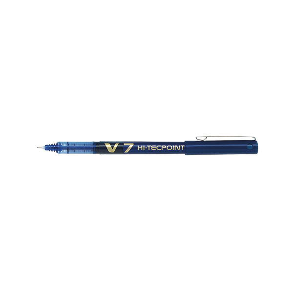 Pilot V7 Rollerball Liq Ink Blu Pk12