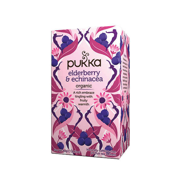 Pukka Elderb/Echinacea Tea Bags Pk20