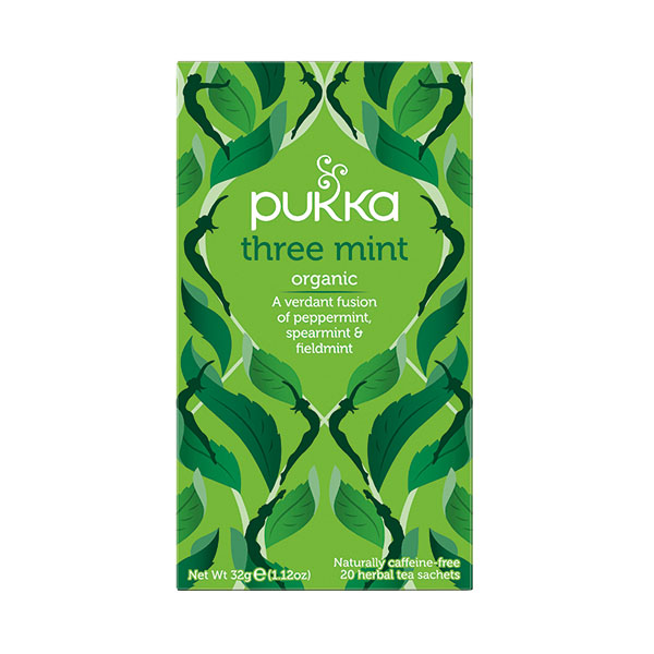 Pukka Three Mint Tea Bags Pk20