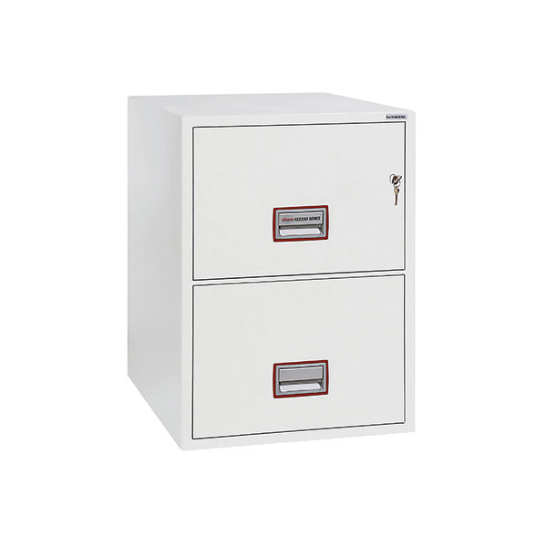 Phoenix 2 Drawer Fire Filing Cabinet