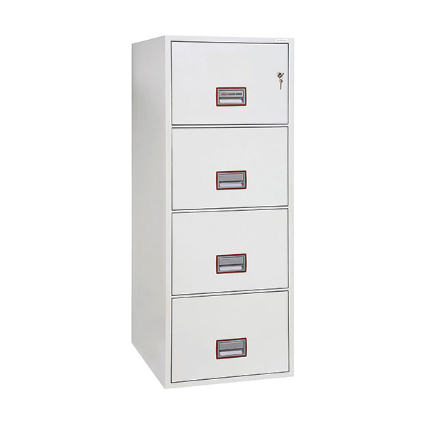 Phoenix 4 Drawer Fire Filing Cabinet