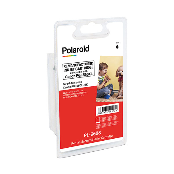 Polaroid Canon PGI-550XL Inkjet Blk