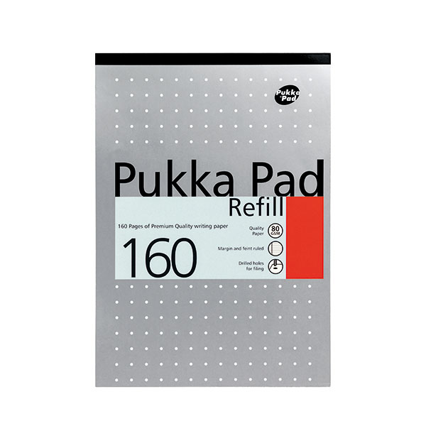 Pukka Top 4-Hole Refill Pad A4 Pk6