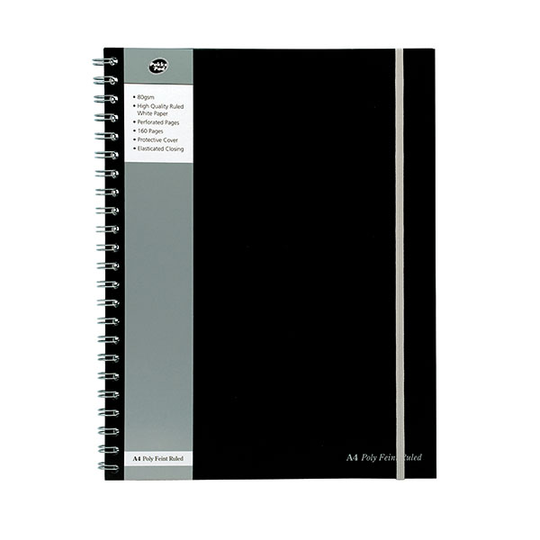 Pukkapad A4 Poly Jotta Notebook Pk3