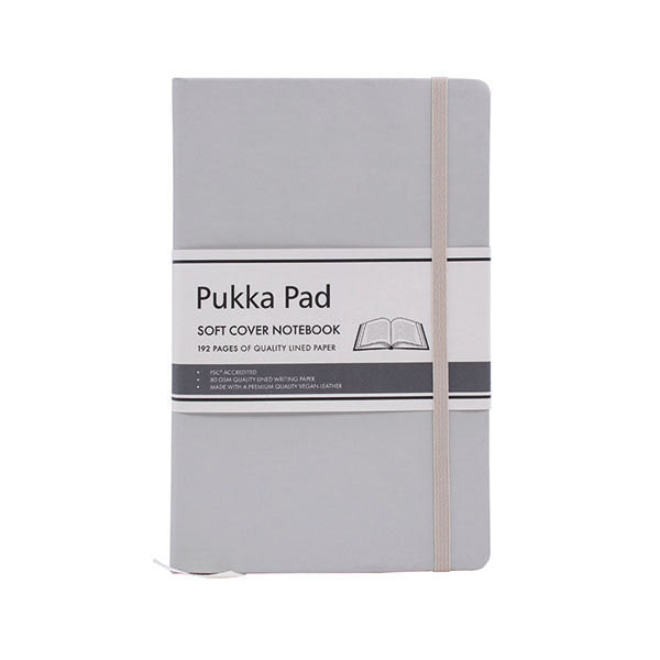 Pukka Pad Sig Sft Cvr Nbk A5 Oatmeal