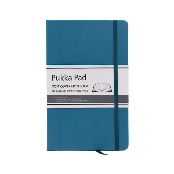 Pukka Pad Sig Sft Cvr Nbk A5 Teal