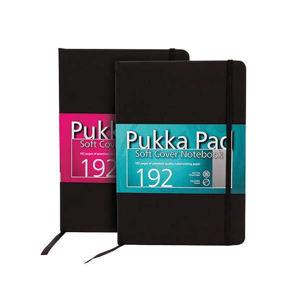 Pukka Signature Notebook A5 Blk Pk3