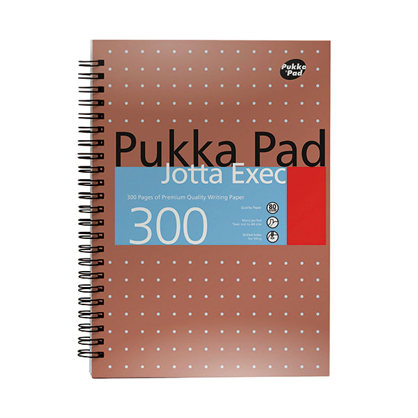 Pukka Jotta Exec A4Plus 300P Copper