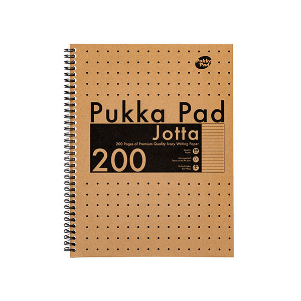 Pukka Pad Kraft Jotta Notebook A4 P3