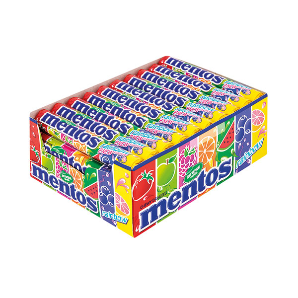 Mentos Rainbow Sweets Pk40