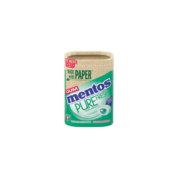 Mentos Gum Pure Fresh Spearmint Pk6