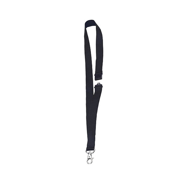 Announce Textile Necklace Black P10