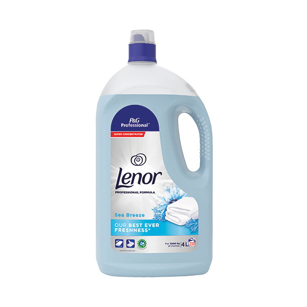 Lenor Fabric Softener Sea Breeze 4L