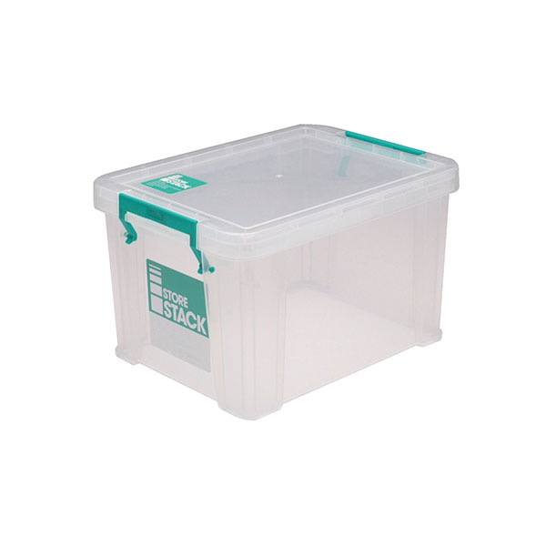 Storestack Storage Box Clear 1L