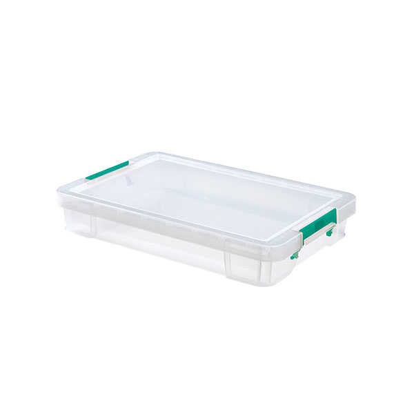 Storestack 12L Storage Box Clear