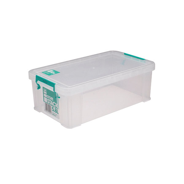 Storestack Storage Box Clear 5800Ml