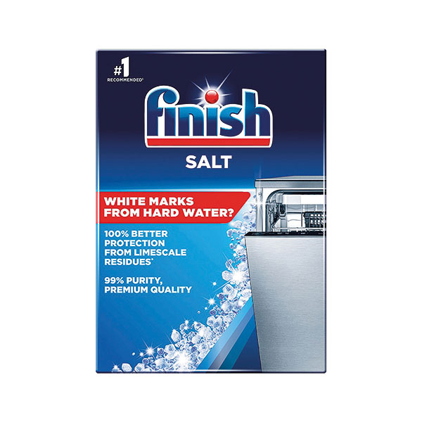 Finish Dishwasher Salt 1kg Pk8
