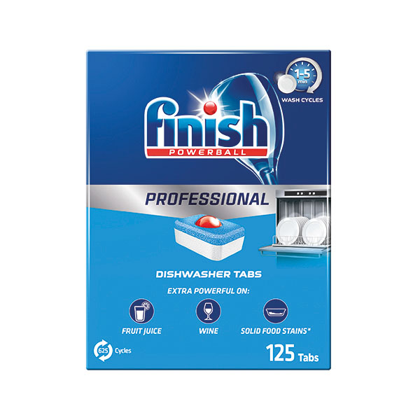 Finish Powerball Dwash Tab x125