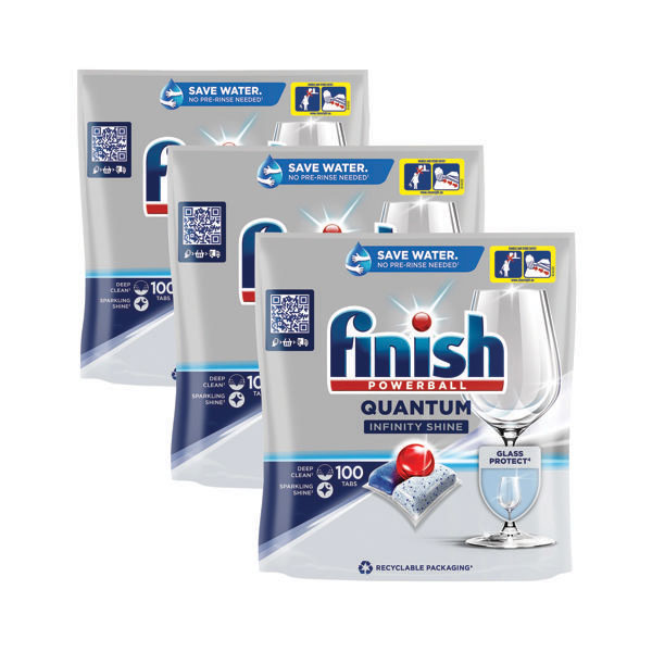 Finish Qua Infin Shn Tabs x100 3For2