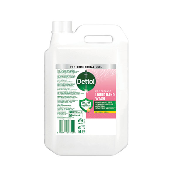 Dettol Pro Cleanse Hand Wash Soap 5L