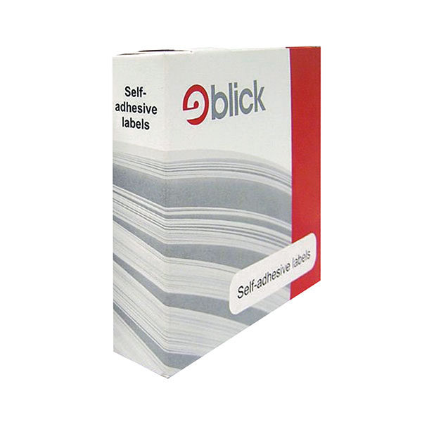 Blick Disp Label 25x50 Wht Pk400