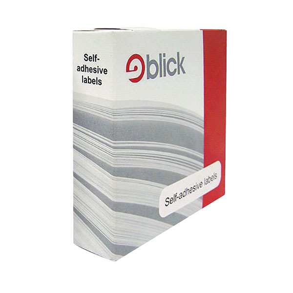 Blick Disp S/A Label 19mm Ylw Pk1280