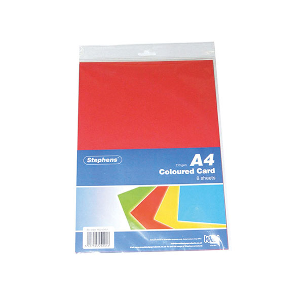 Stephens Ast A4 Card Sht 8x10 Pk80