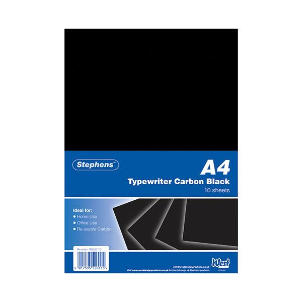 Stephens Typewtr Cbn Paper 40g Pk100