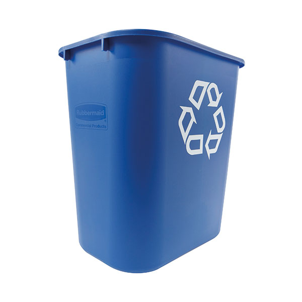 Rubbermaid Wastebasket 26L Blue